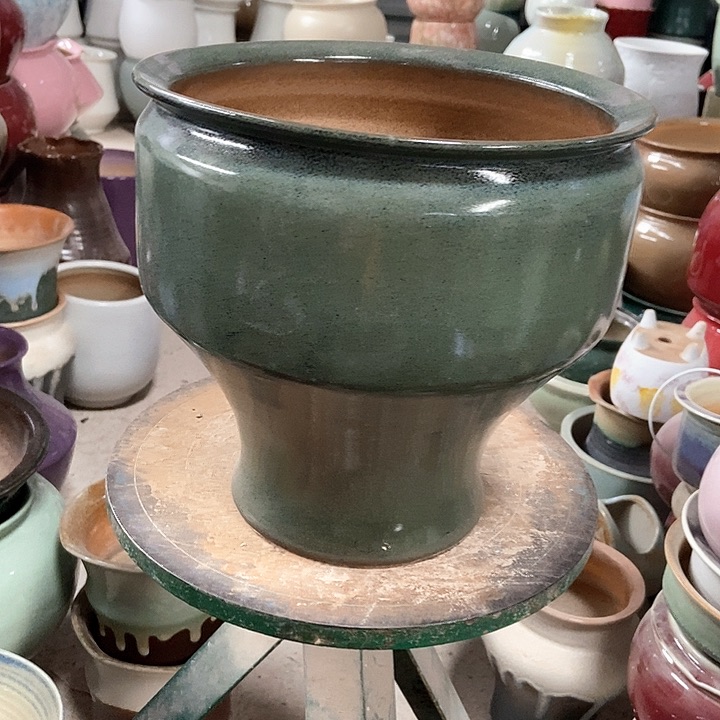 瓶口18高21瑕景德镇陶瓷满29包邮