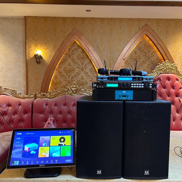 9新  （包邮）德国5.S高端系列12寸音响四件套➕欢唱客点歌机