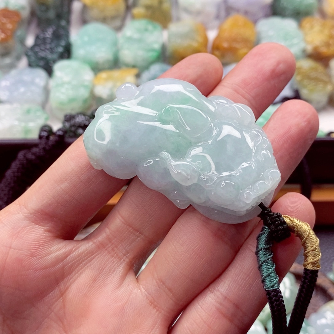 颈饰未镶嵌翡翠翡翠