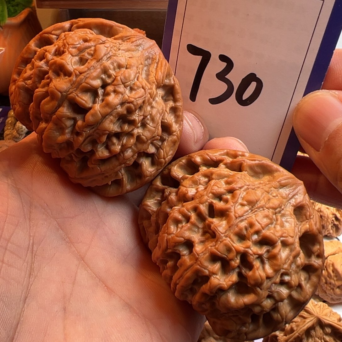 文玩核桃把件全品官帽55尺寸730号