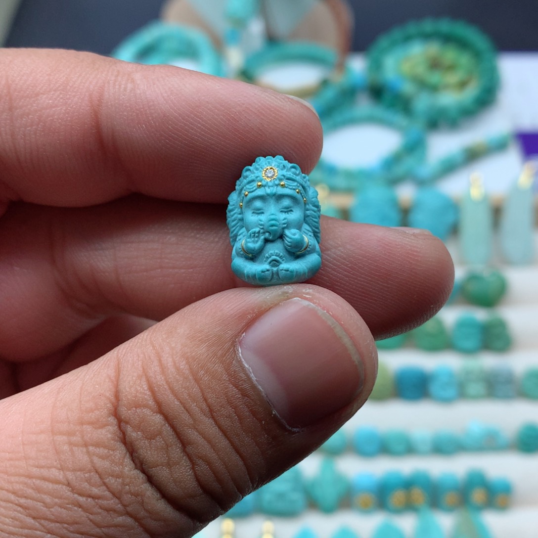 【闪购商品】绿松石珠宝奇石未镶嵌