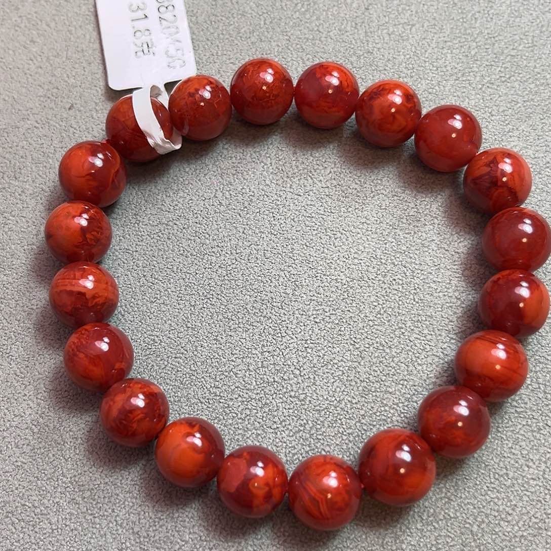 玛瑙/玉髓未镶嵌串