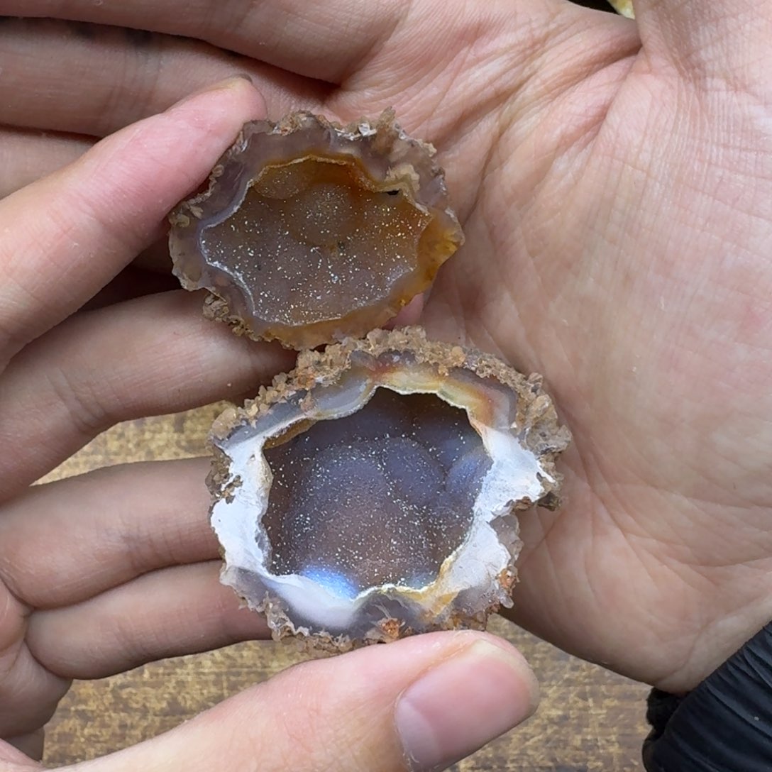 玛瑙/玉髓珠宝奇石未镶嵌✨**i