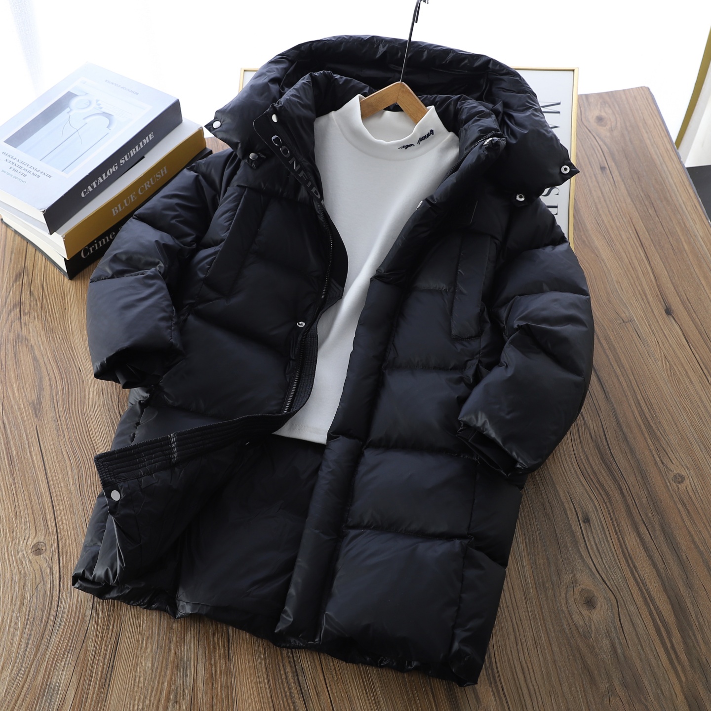 男童加厚羽绒服2025冬季儿童90高绒过膝长款中大童洋气保暖潮外套