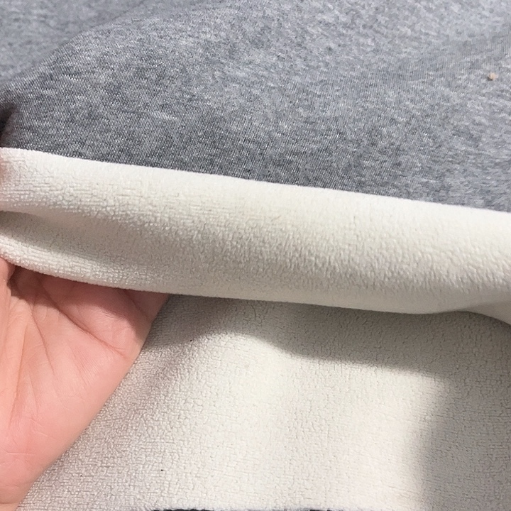 花灰色奥粒绒1.8×2米长带螺纹