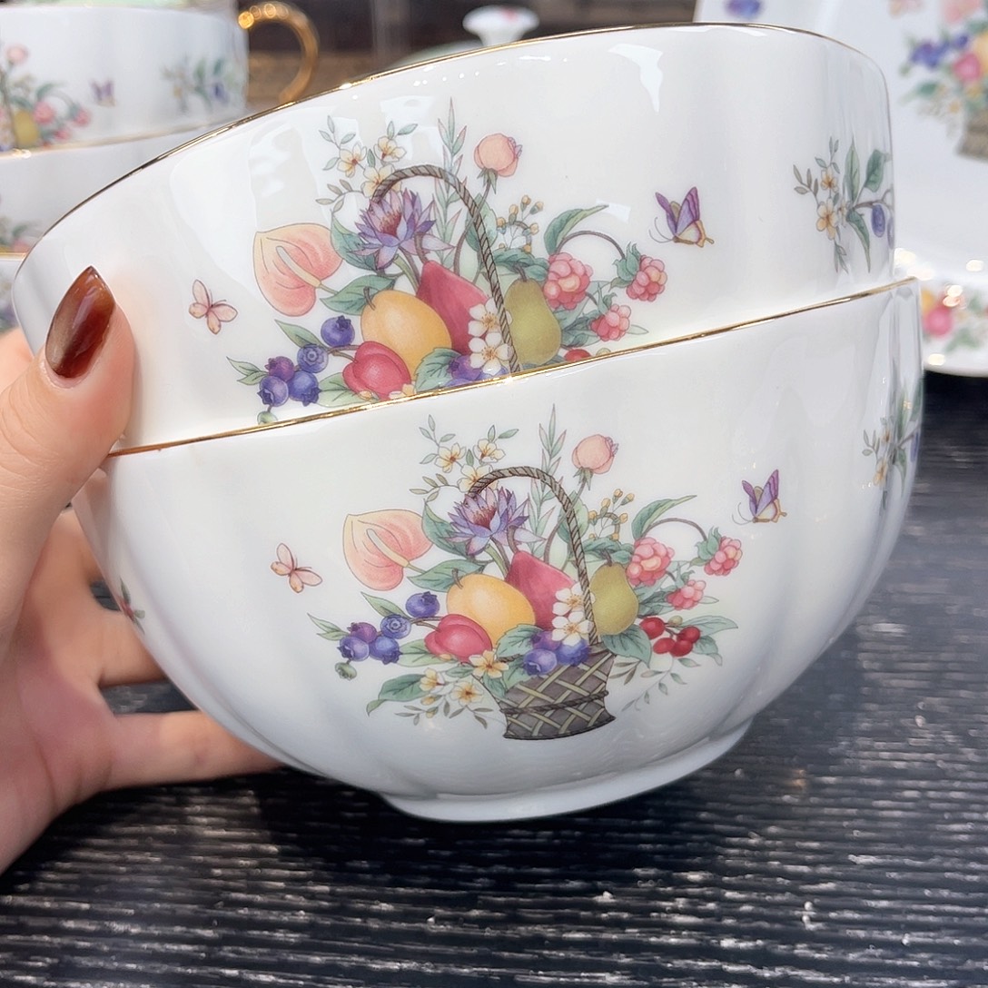 骨瓷面碗16厘米////