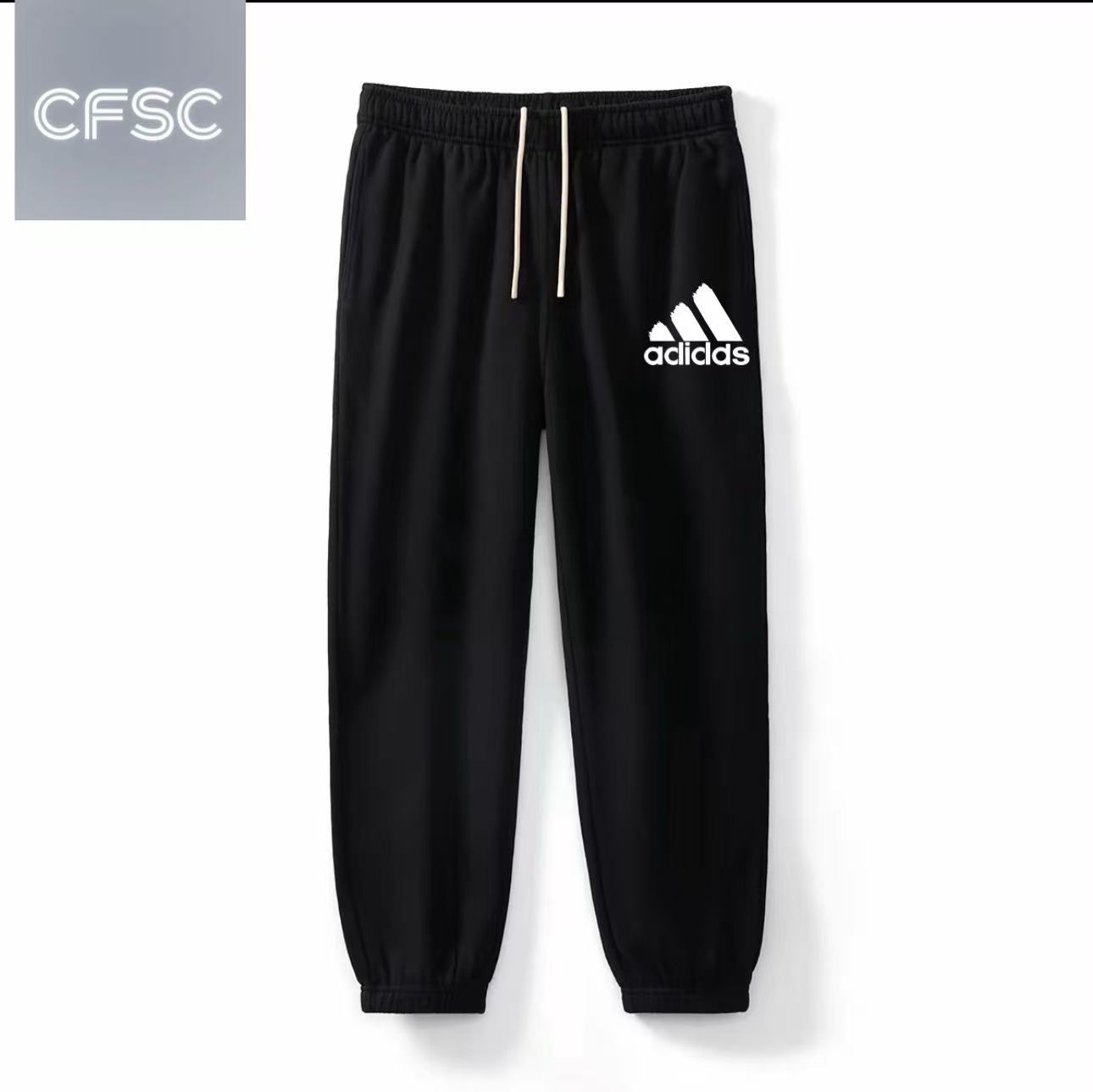 CFSC情侣款长裤百搭休闲秋季运动卫裤厚款男春季