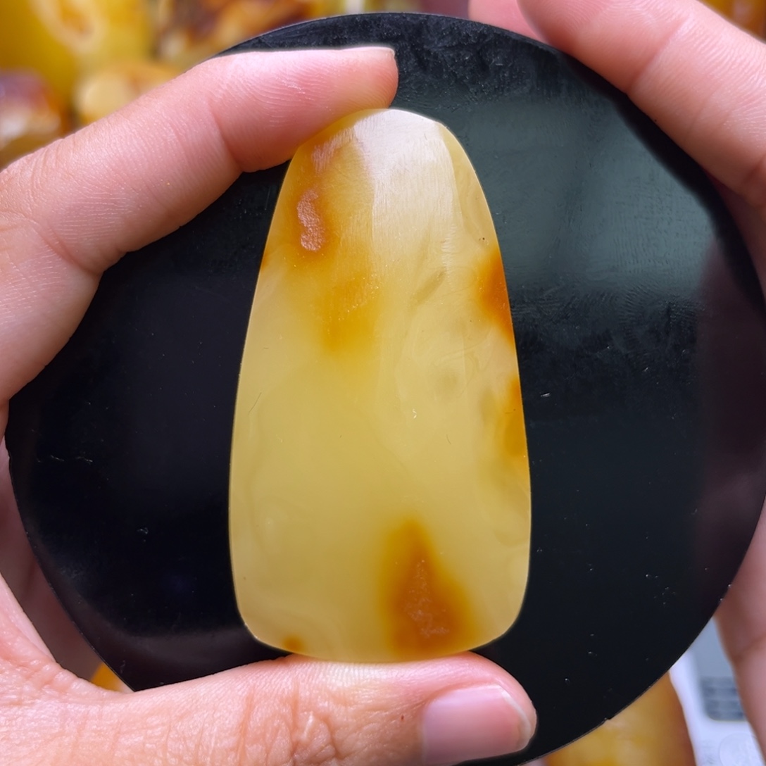 哇***哇定制琥珀未镶嵌琥珀蜜蜡原石定制有瑕