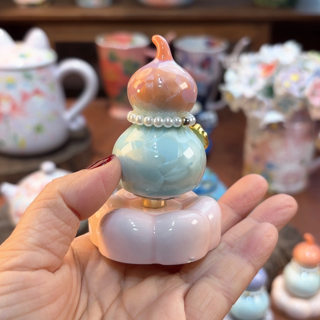 瓷片景德镇手绘高温釉下彩陶瓷茶具