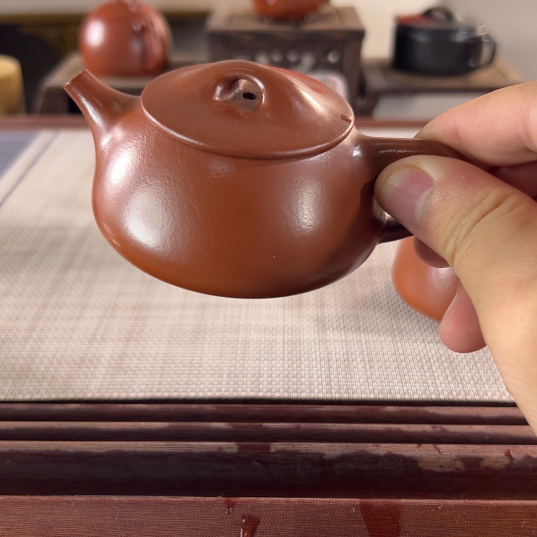 紫砂茶壶茄*手正品无瑕疵0000