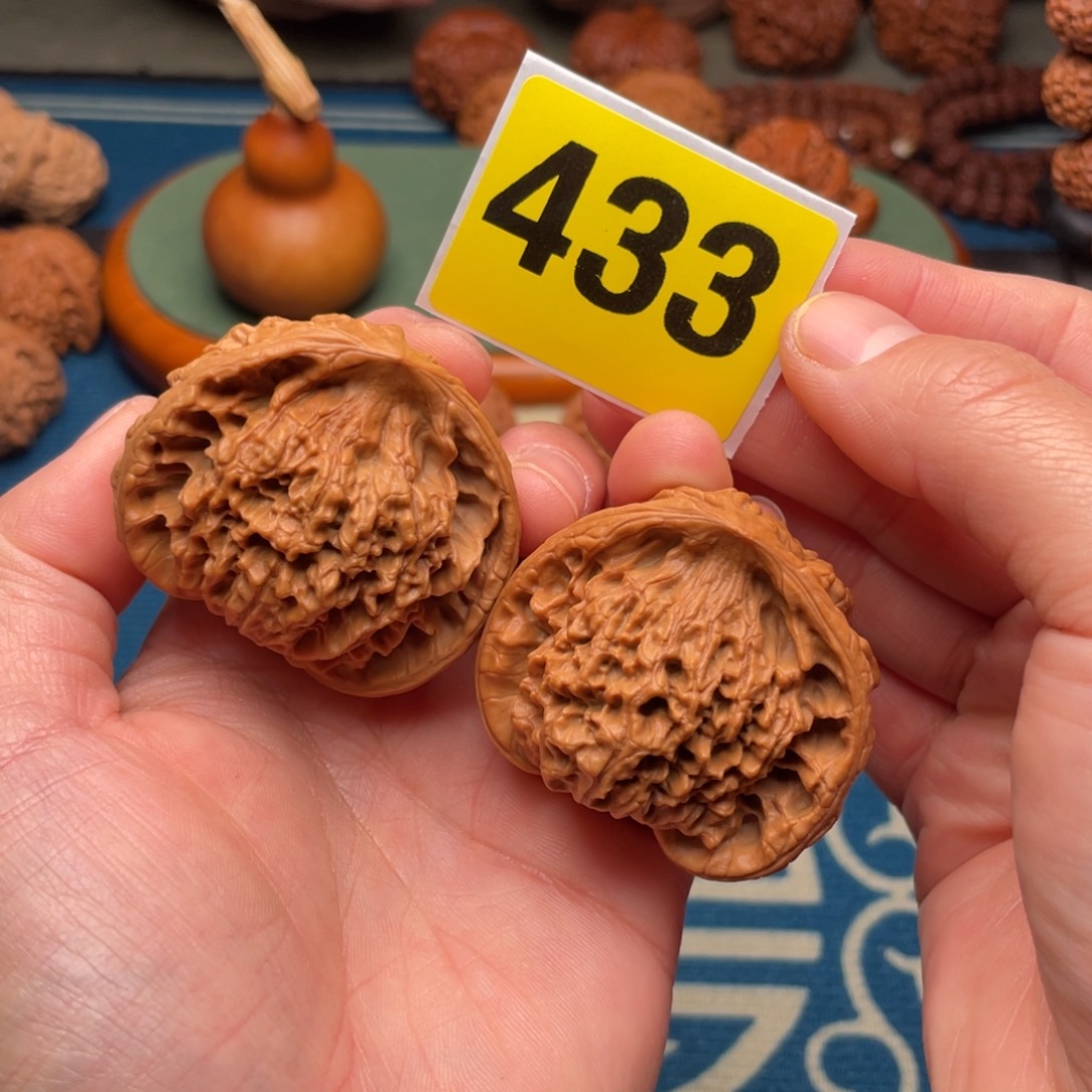 把件文玩核桃45蛇头433号