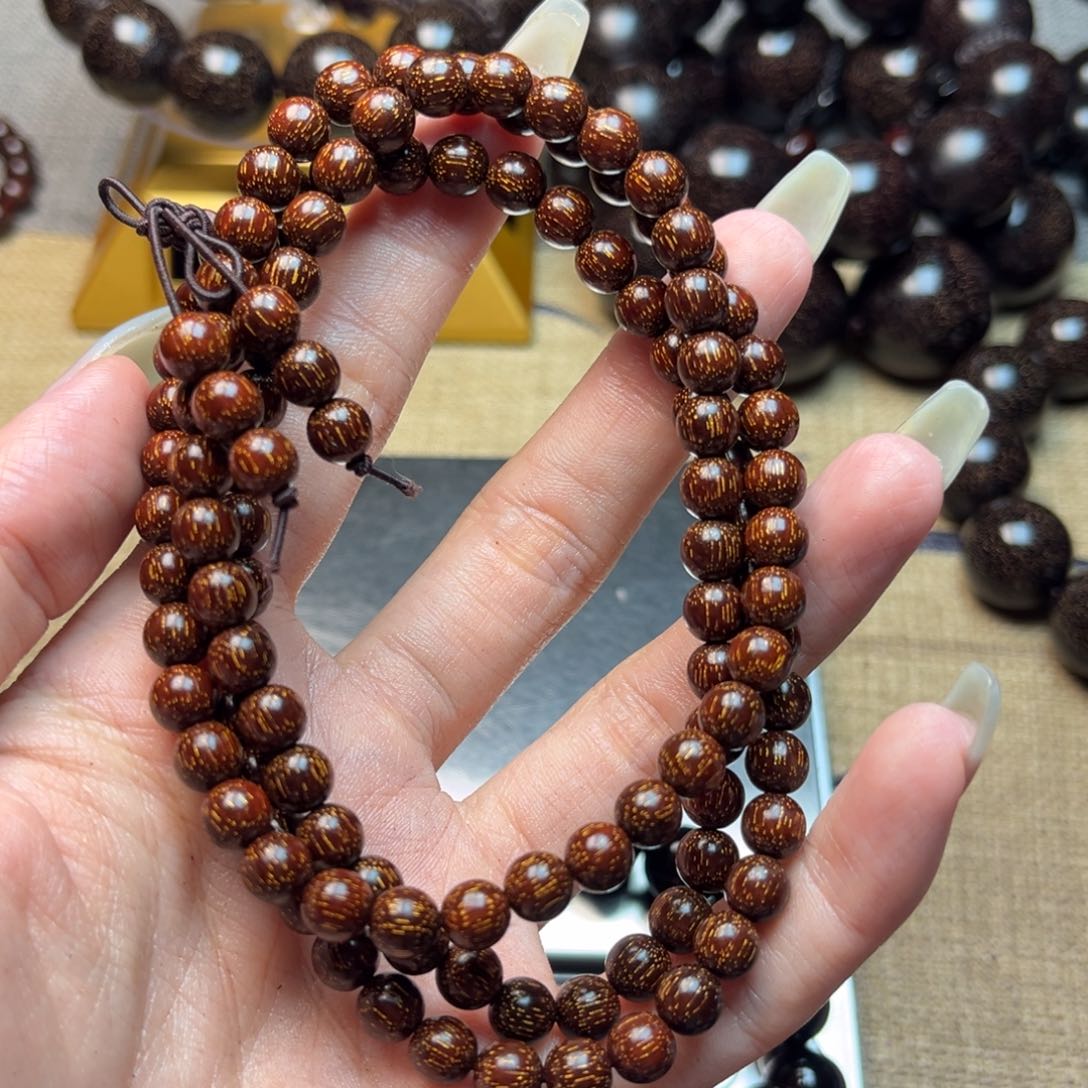 檀香紫檀（小叶紫檀）0.6✖️108爆星