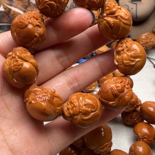 手串橄榄核橄榄雕刻工艺品