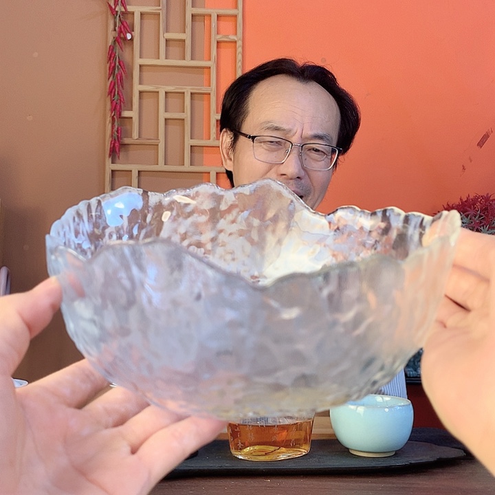 异形水晶果盘建水85588588