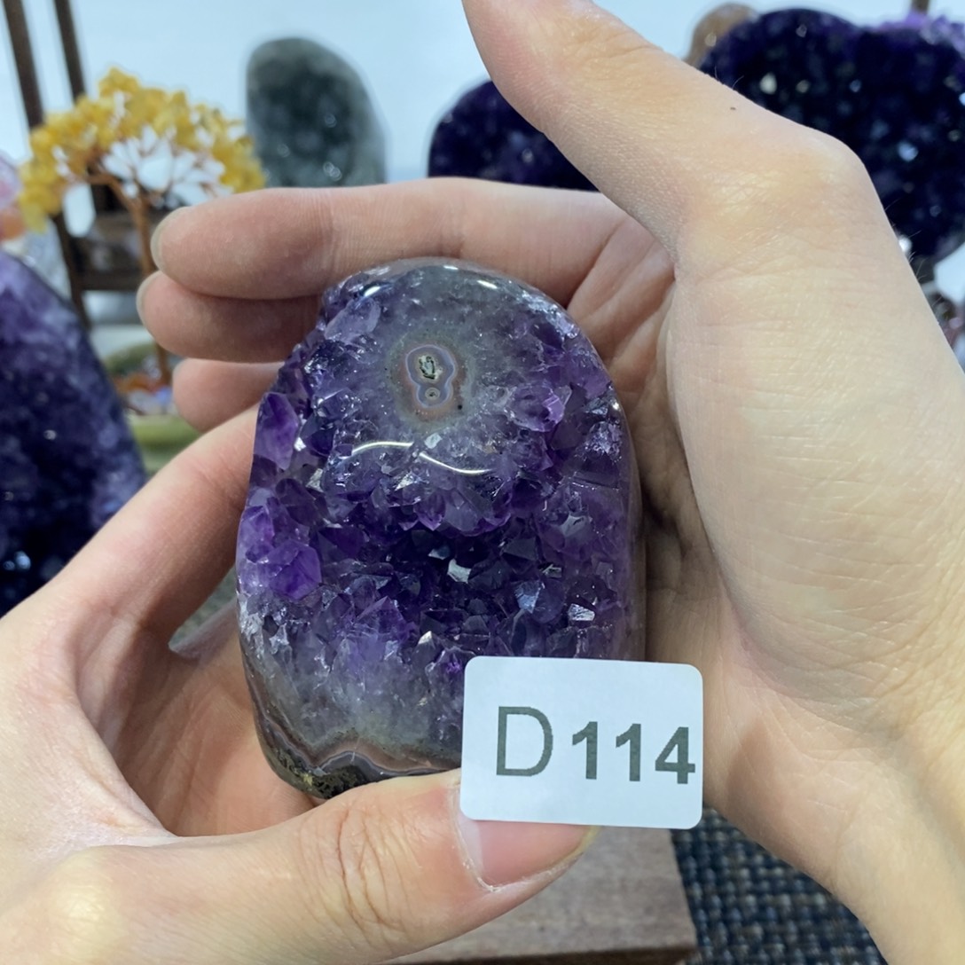 紫晶摆件摆件未镶嵌