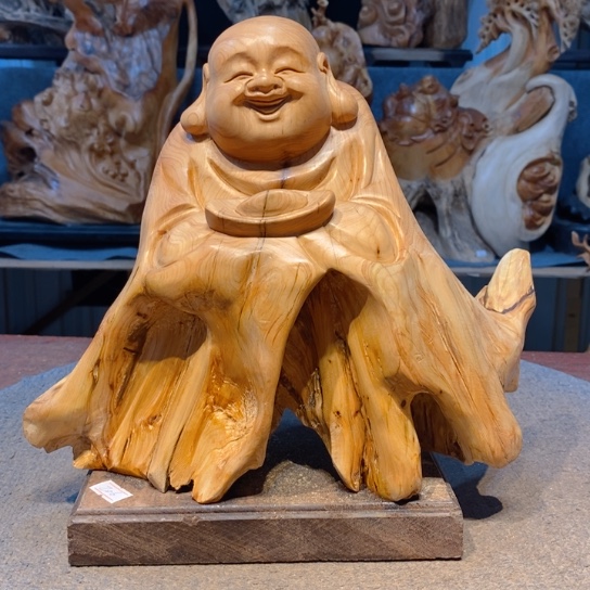 柏木（崖柏）根雕摆件