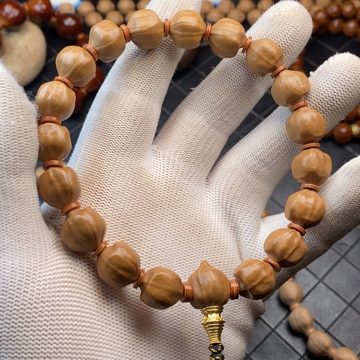 手串/手链橄榄核信**森1.3四花