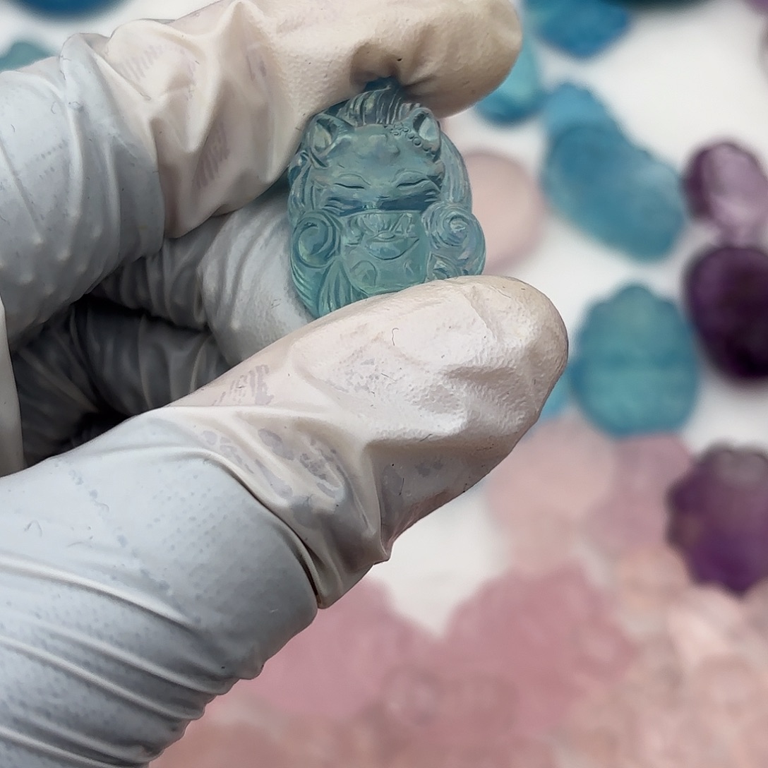 海蓝宝石吊坠(不含链)未镶嵌S****n