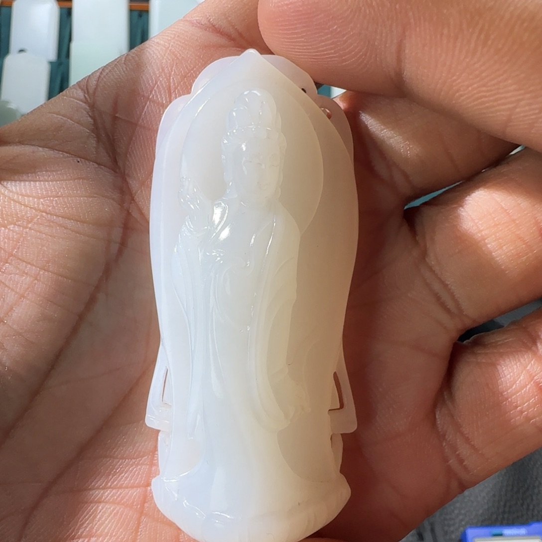 和田玉挂件未镶嵌