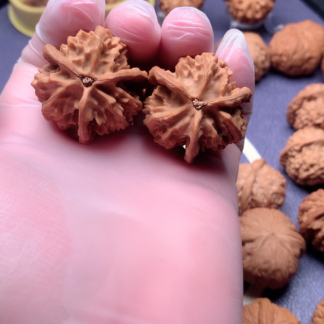 肉****文玩核桃把件核桃