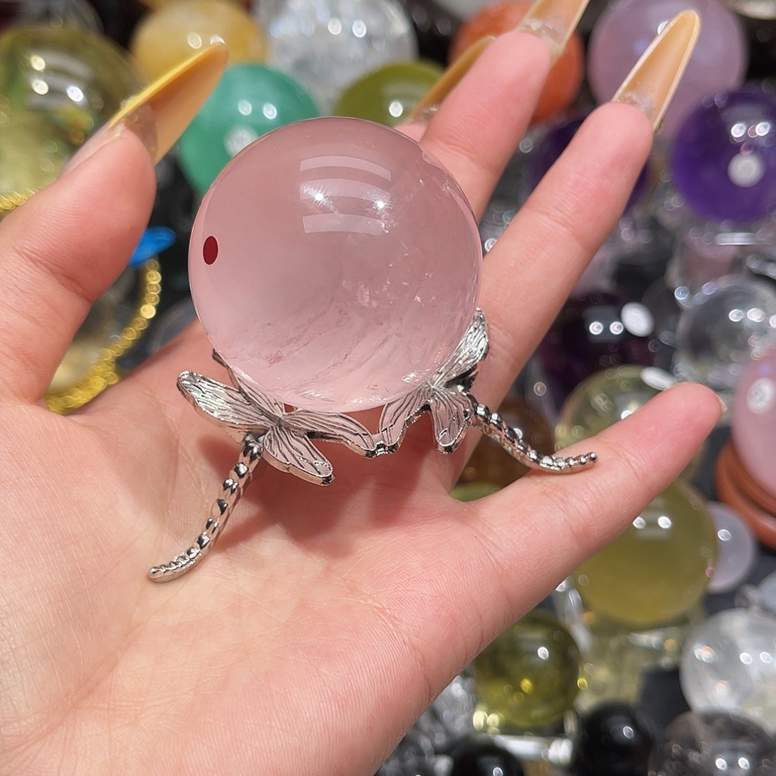 未镶嵌珠宝半成品水晶微瑕4.37