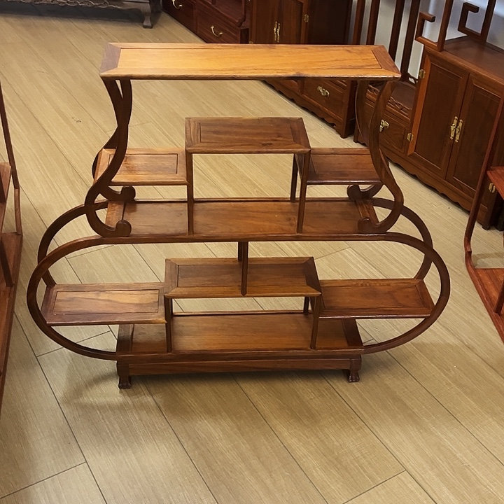 ****子木非花葫芦形博古架