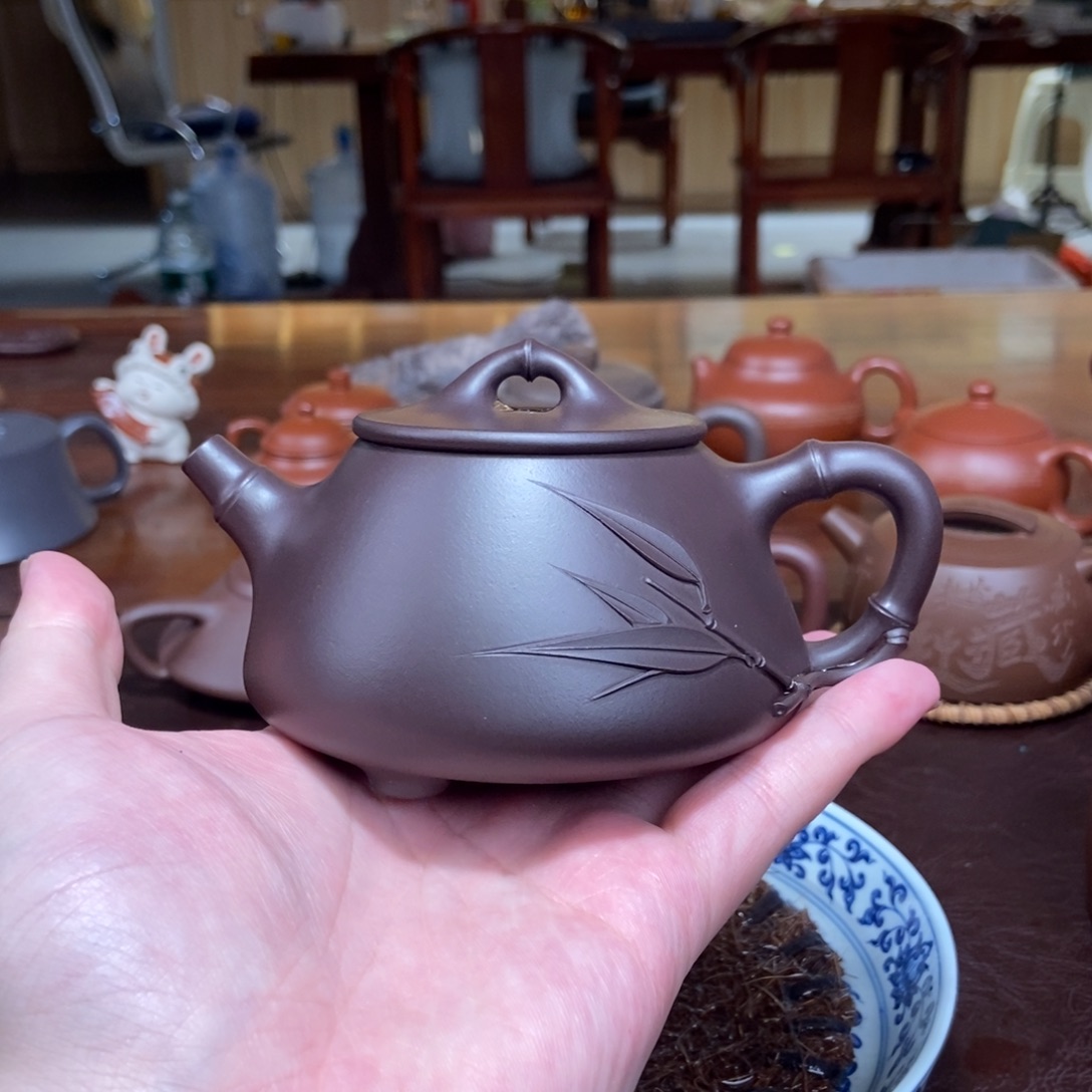 茶壶紫砂烟**下石瓢紫砂壶