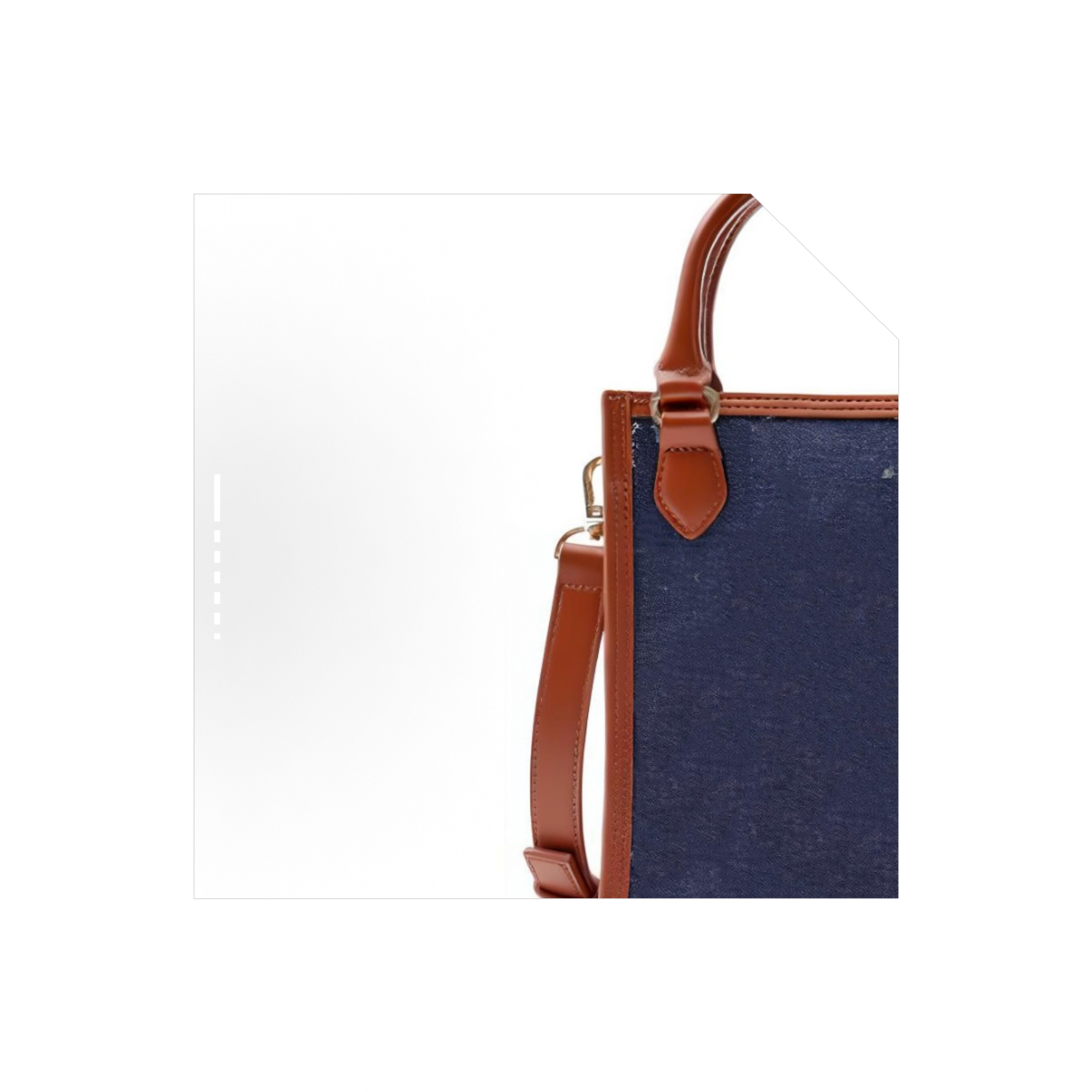 蓝色迷你斜挎包女士磁扣小方包#7636