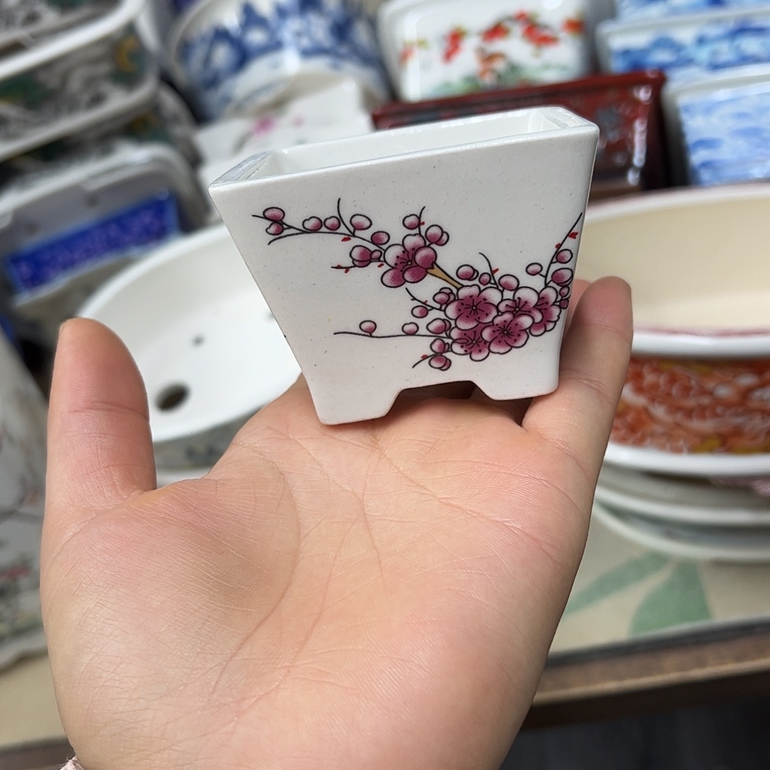 花盆紫砂375号瑕疵7/5cm