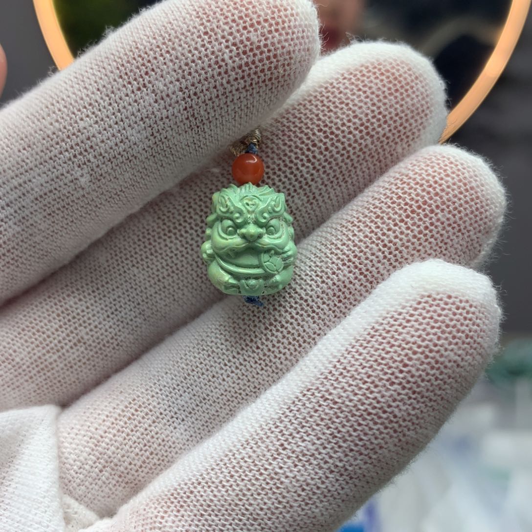 绿松石挂件未镶嵌