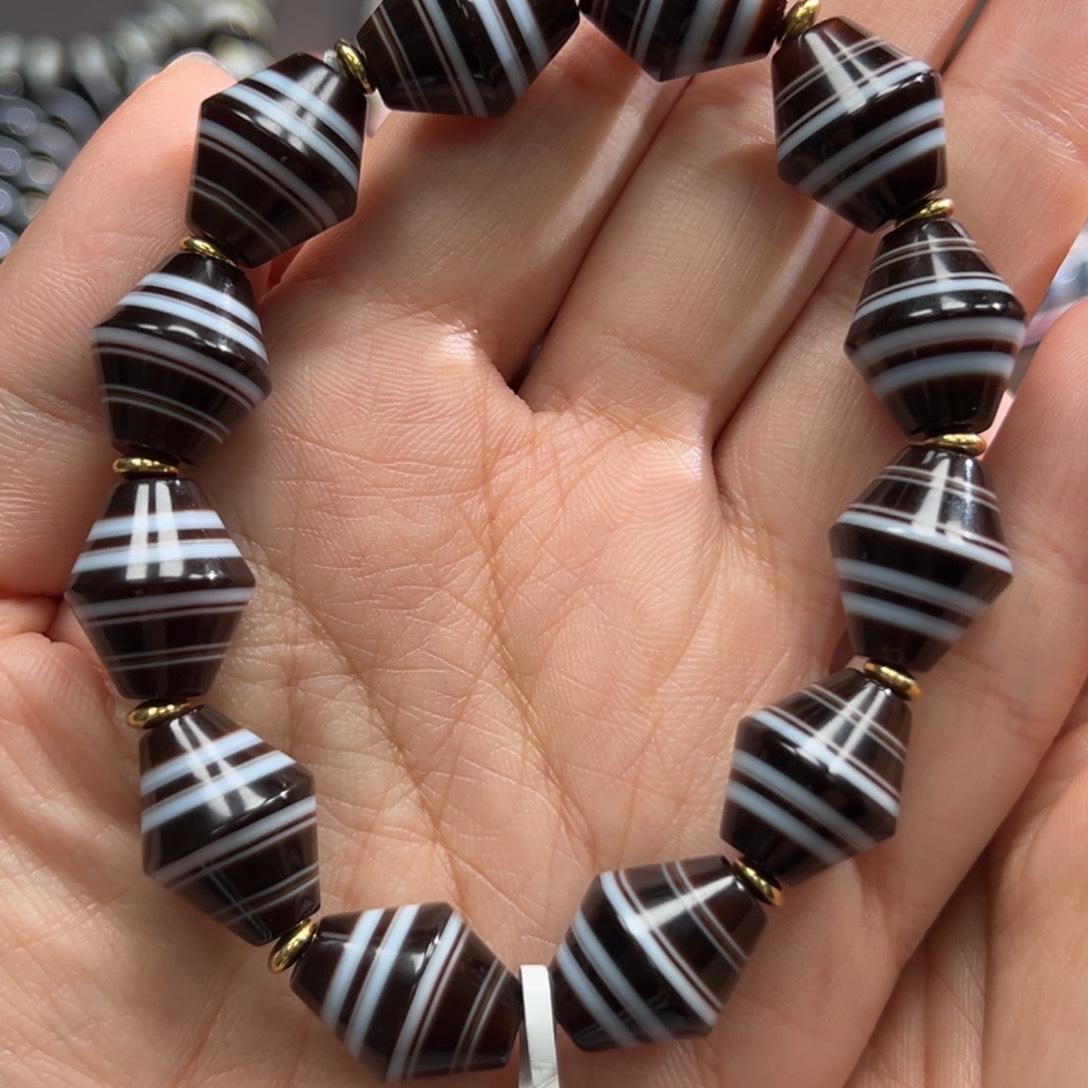 玛瑙/玉髓合金手链