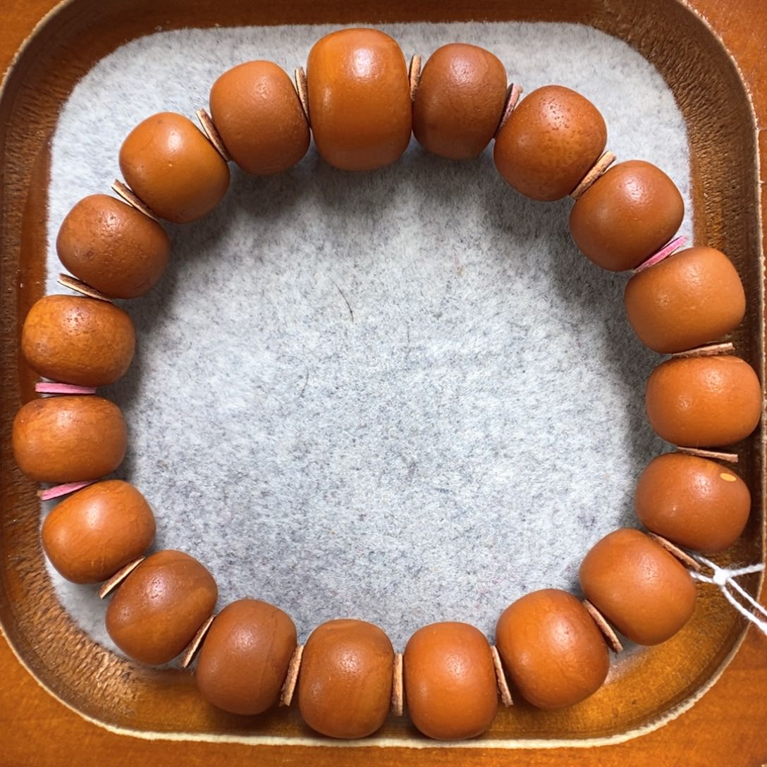 蜜蜡手串未镶嵌蜜蜡手串