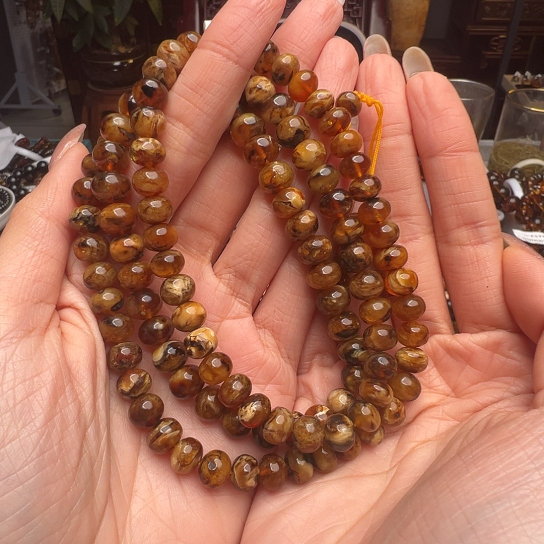 N***e琥珀未镶嵌裸石抚顺琥珀20451八