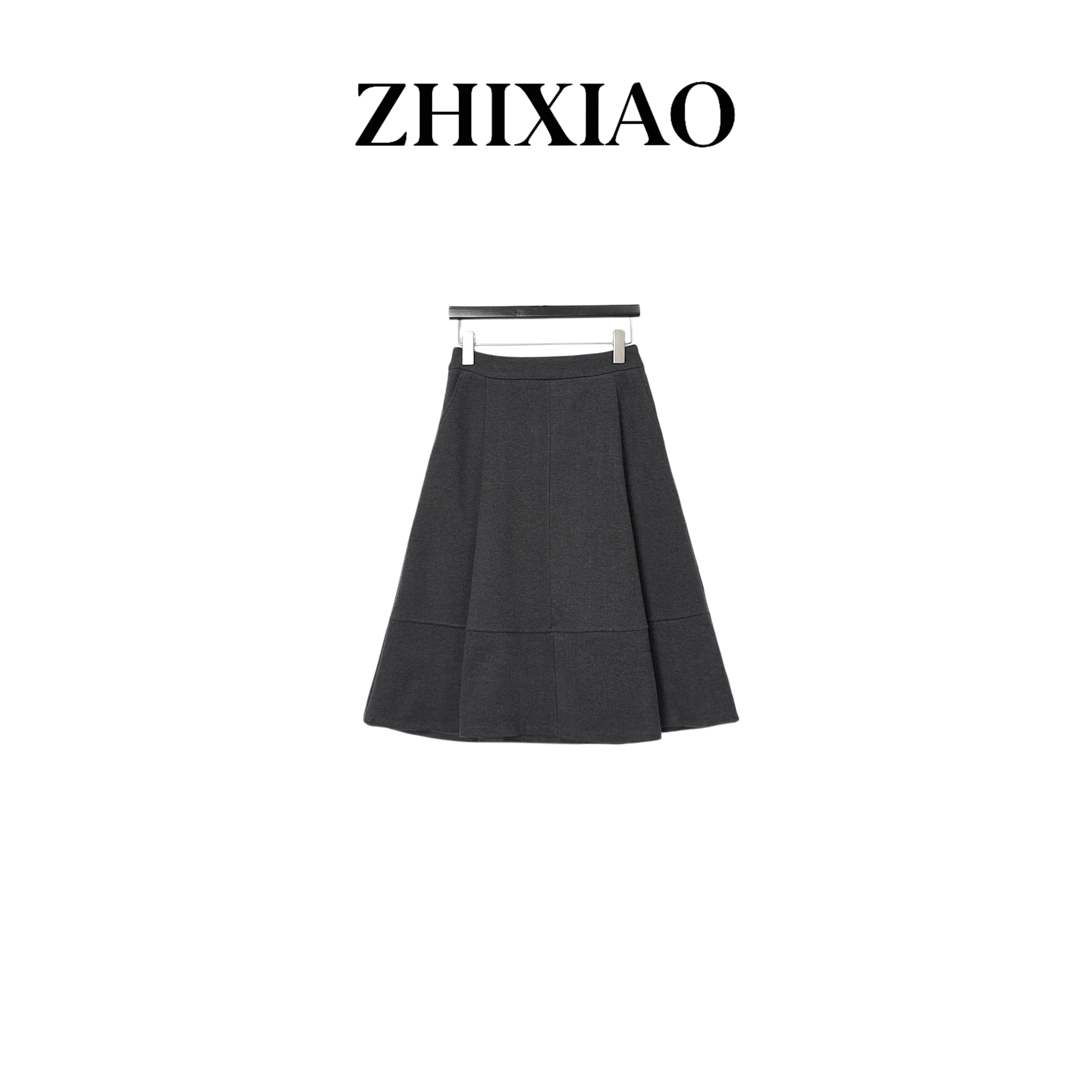 【ZHIXIAO】秋冬新款：花苞半裙2834