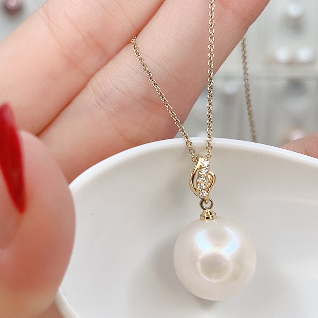 合金吊坠(赠链)淡水珍珠