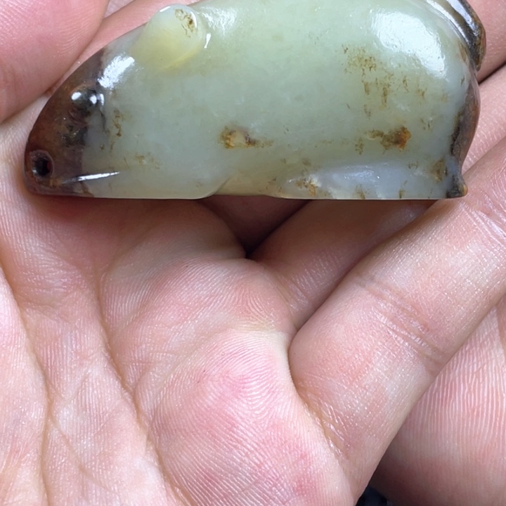 和田玉未镶嵌挂件用****0