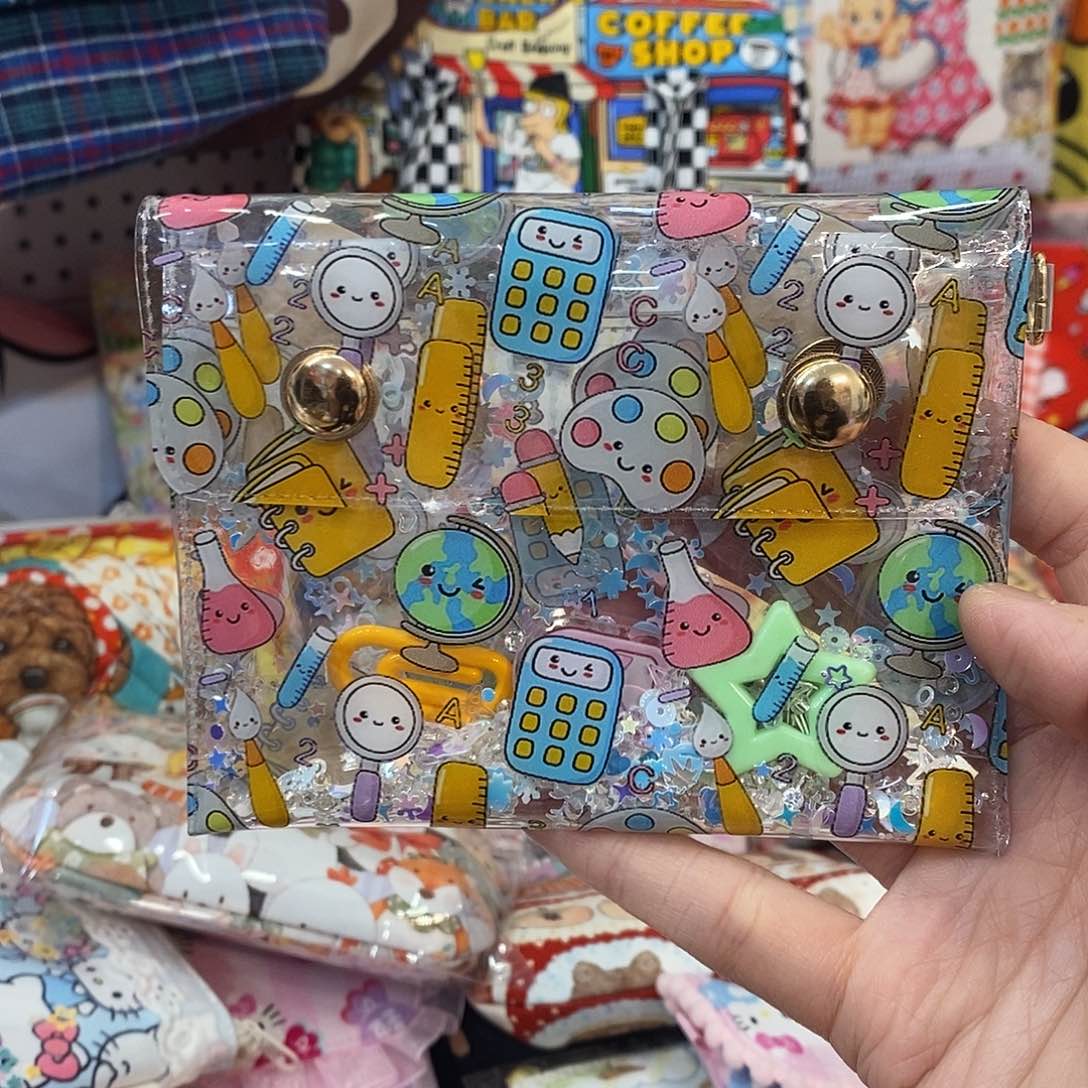 便携款帆布双卡位磁吸扣