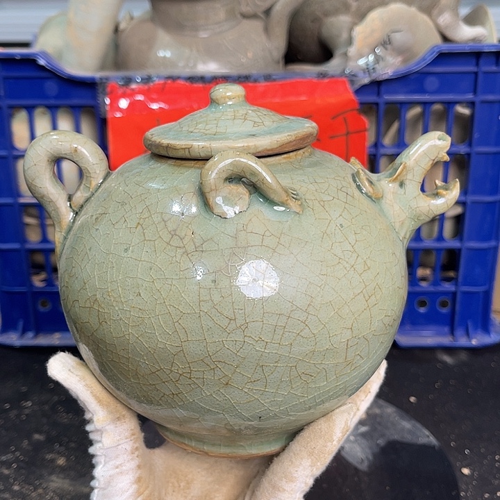 龙泉青瓷茶具套装
