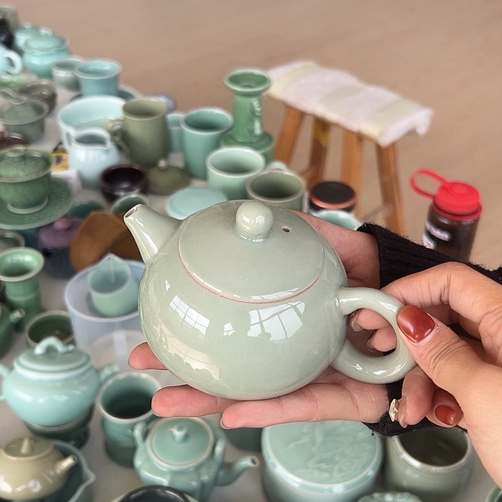 小米茶器龙泉青瓷