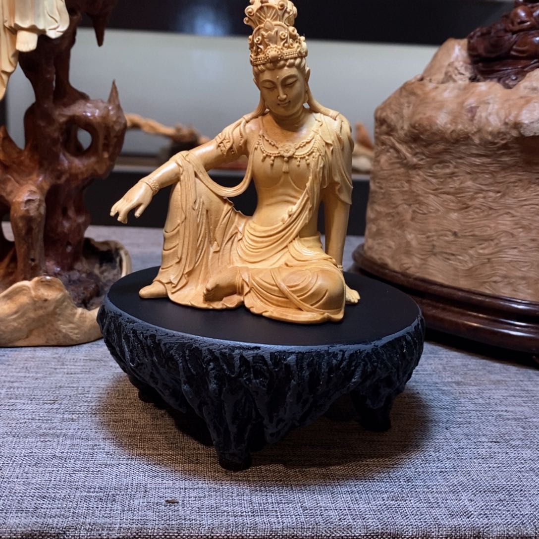 黄杨木星**夜自在观音黄杨木