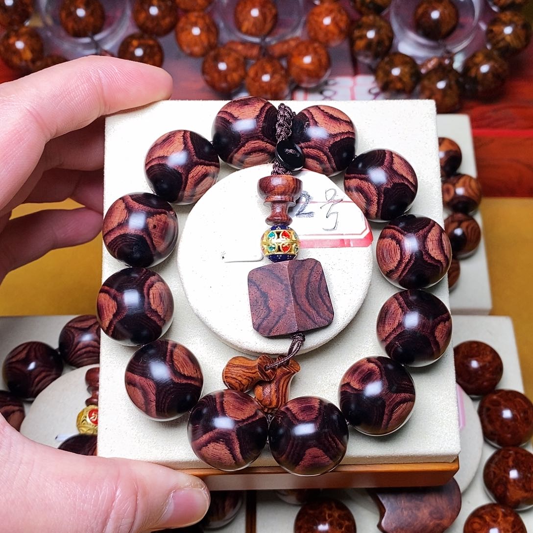 黄花梨/降香黄檀海南黄花梨鬼脸京剧脸谱2.0