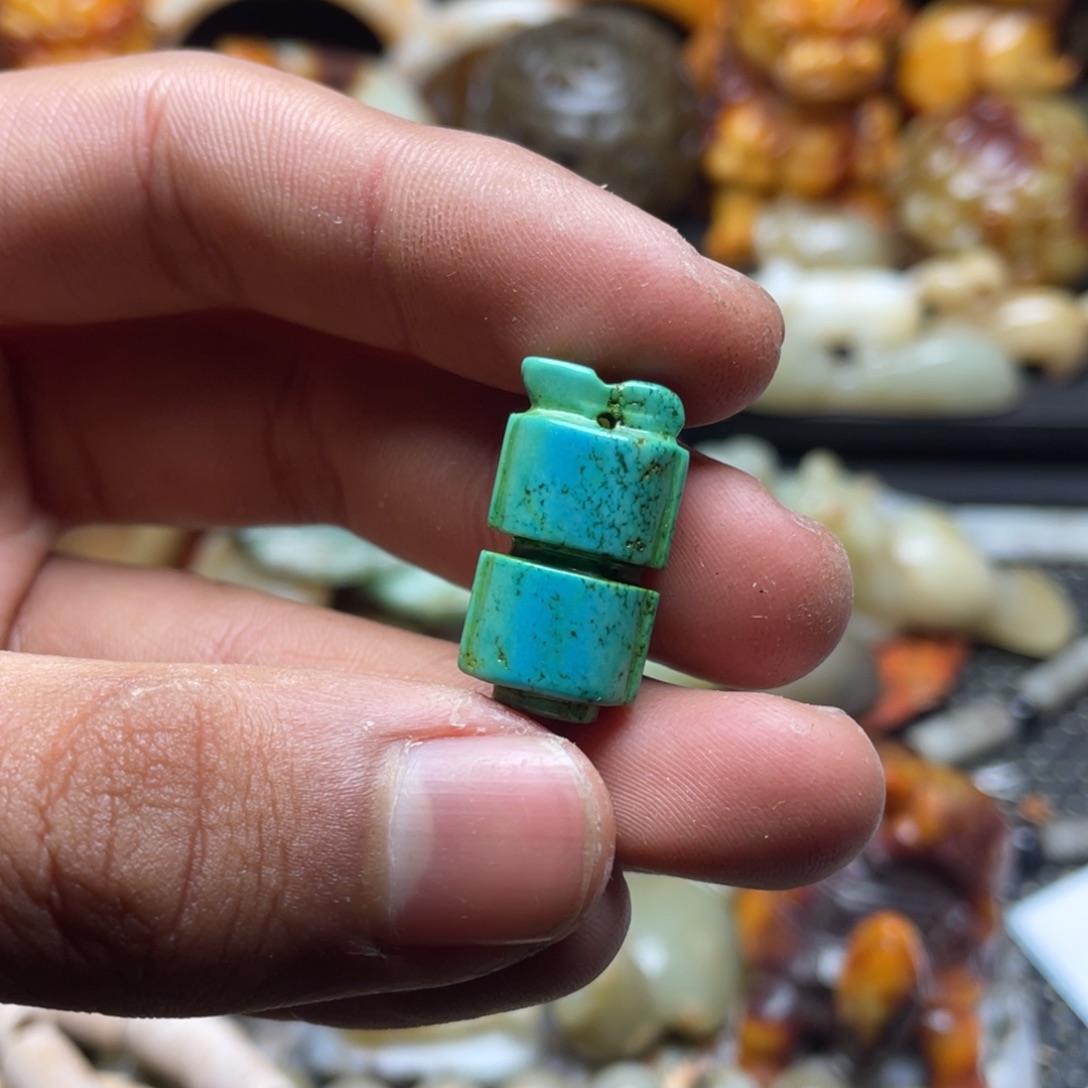 和田玉（糖玉）挂件未镶嵌