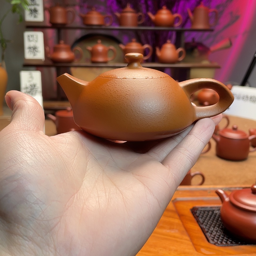 紫砂茶壶无*谓鸡蛋黄玉兔120c