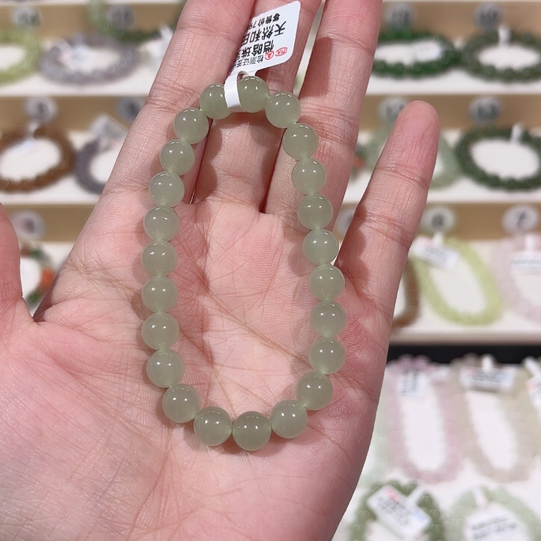 和田玉手链未镶嵌a