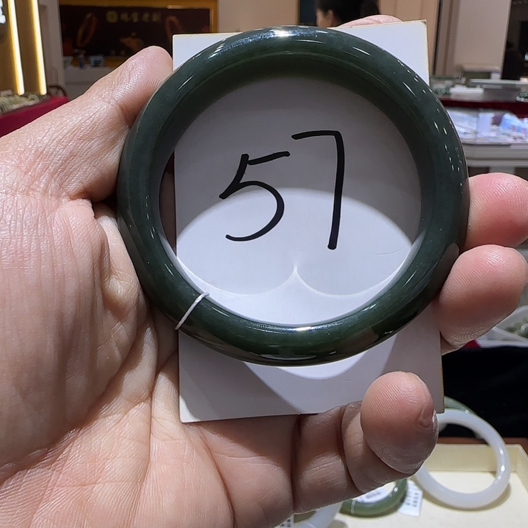 和田玉未镶嵌手镯632