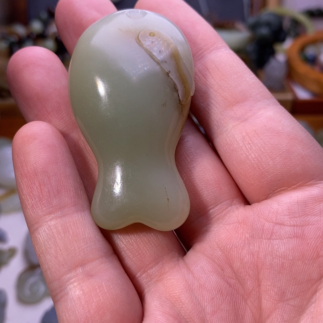 颈饰未镶嵌和田玉