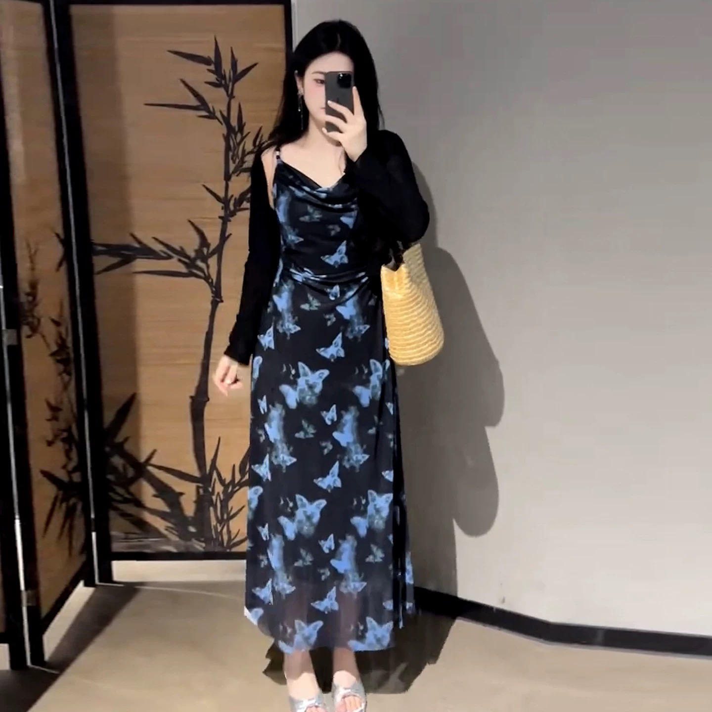 悠悠家A字裙常规夏季大码连衣裙扣号链接