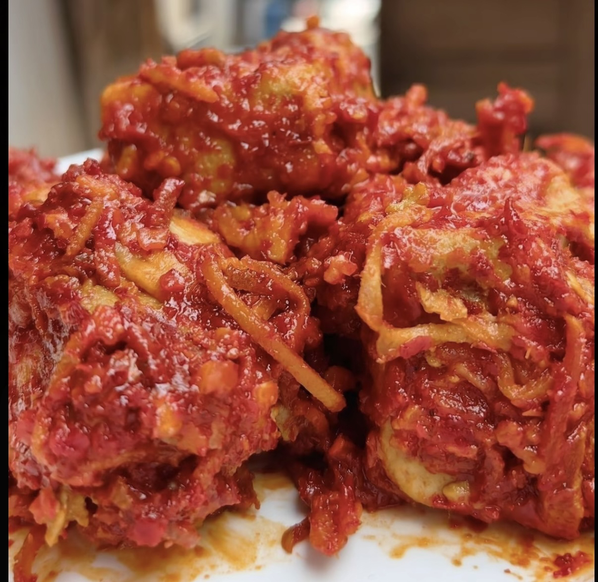 云南特产腌姜丝豆腐 软糯 香辣