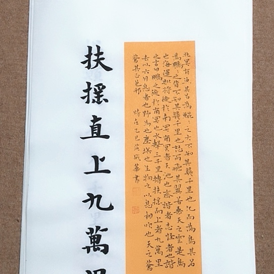 书法书法作品逍遥游