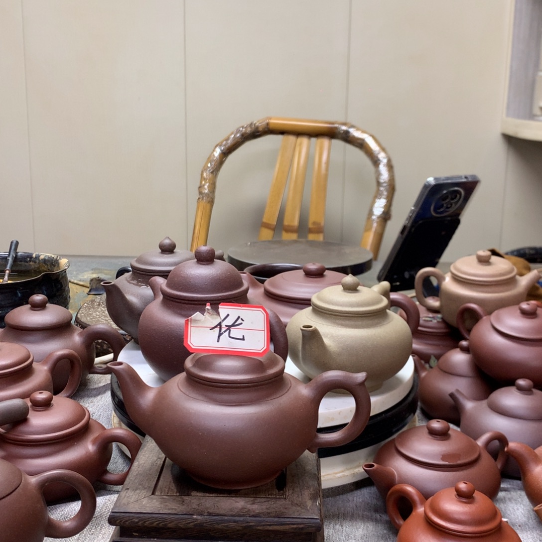 土****紫泥茶壶半手工制作230 C